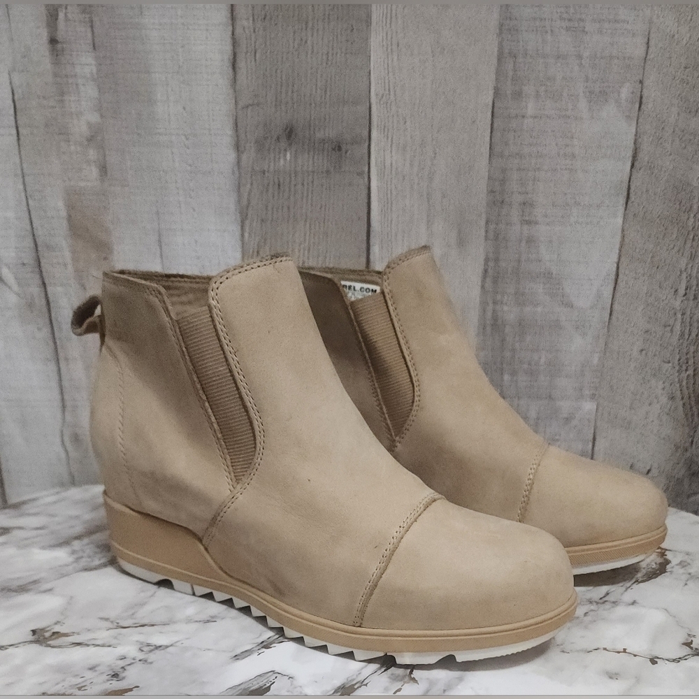 🌷Sorel Evie Suede Leather Ankle Boots🌸 - Picture 2 of 8